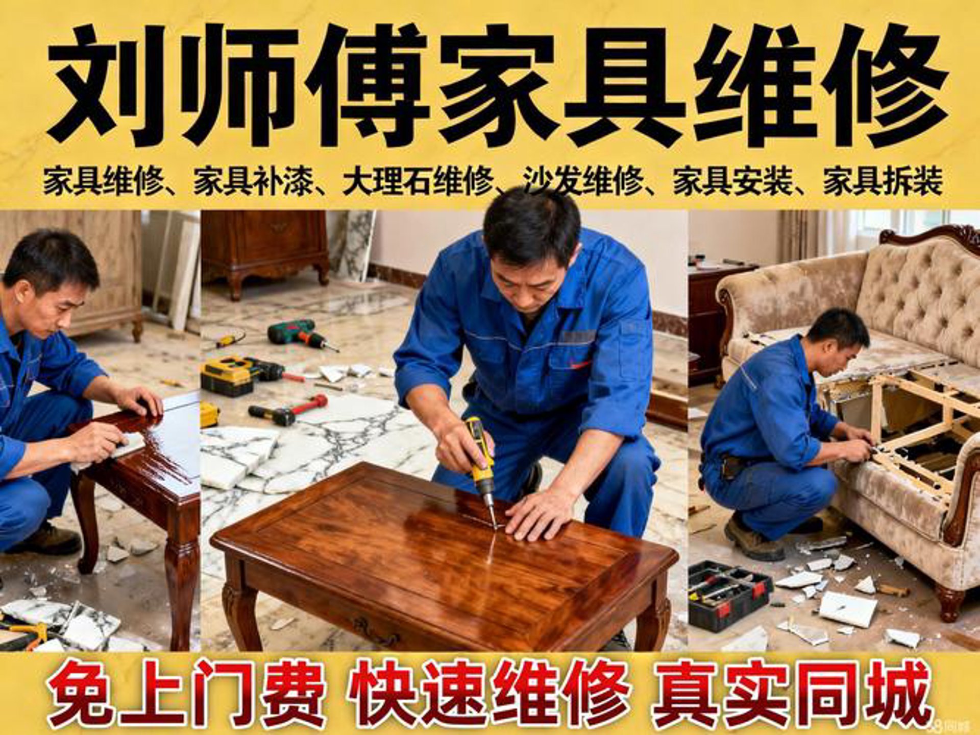 果洛家具维修